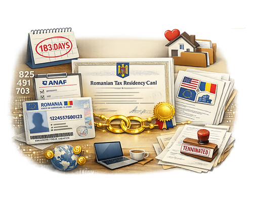 How to Become a Romanian Tax Resident in 2026