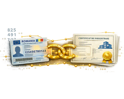 Personal Numeric Code and Unique Registration Code in Romania