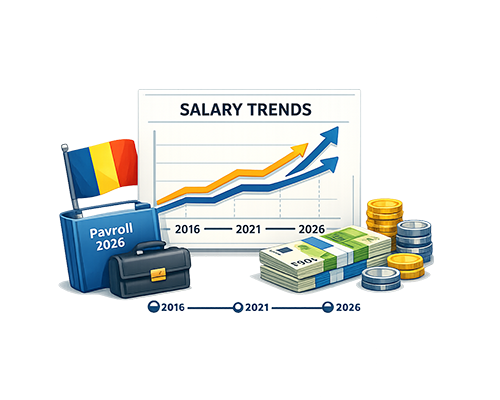 Salaries in Romania: Ten-Year Trends